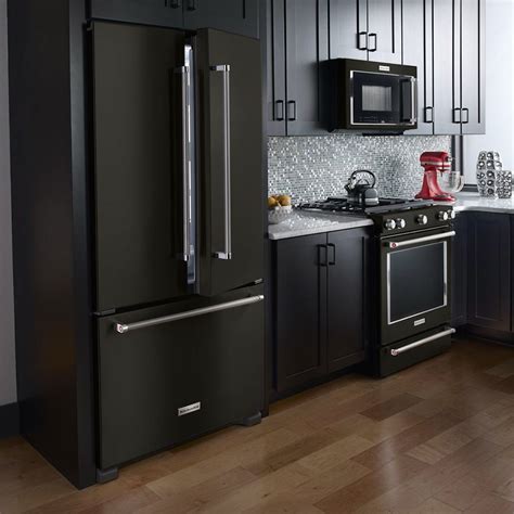 does black stainless steel appliances go with white cabinets|black stainless steel kitchen appliances.